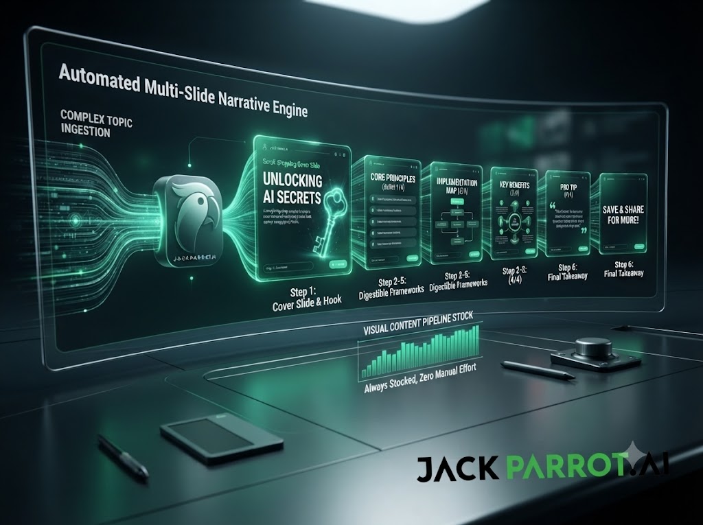 Automated Multi-Slide Narrative Engine